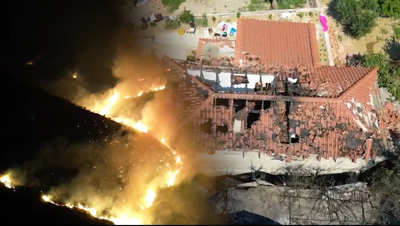 Zjarri në Finiq, dy të moshuara mbesin në ‘qiell të hapur’ pasi iu dogjën banesat! Kryebashkiaku: Do riparojmë dëmet