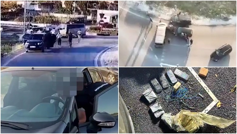 Me 4 mina me telekomandë në makinë, prangoset 51-vjeçari në Vlorë! Dyshohet se do përdoreshin për ngjarje kriminale! Pamje nga arrestimi (VIDEO)