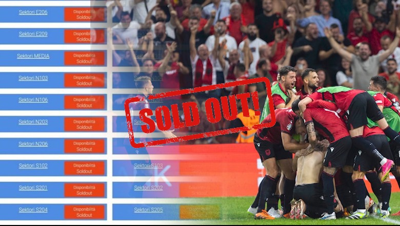 Stadiumi do jetë plot! ‘Avullojnë’ biletat për Shqipëri - Çeki, shiten të gjitha në pak orë