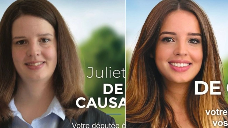 E pazakontë! Kandidatja për deputete në Francë ‘mashtron’ votuesit me posterin me photoshop: E drejta ime të kem një foto të bukur