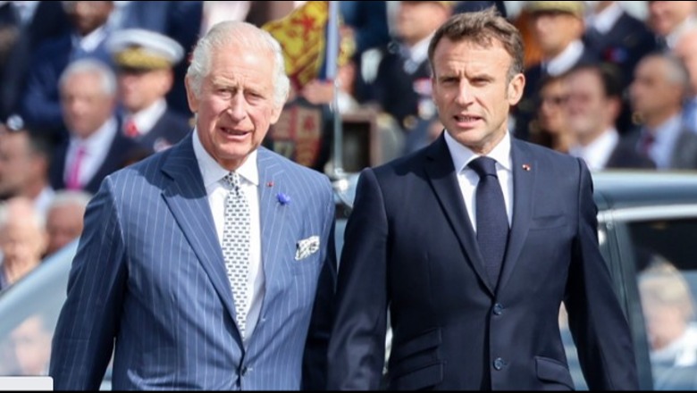 Si është marrëdhënia midis mbretit Charles III dhe Macron?