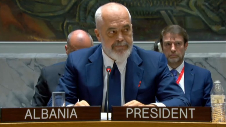 Rama në Këshillin e Sigurimit: Rusia nuk mund të përdorë Kosovën si pretekst për të rrëmbyer territoret e Ukrainës! 