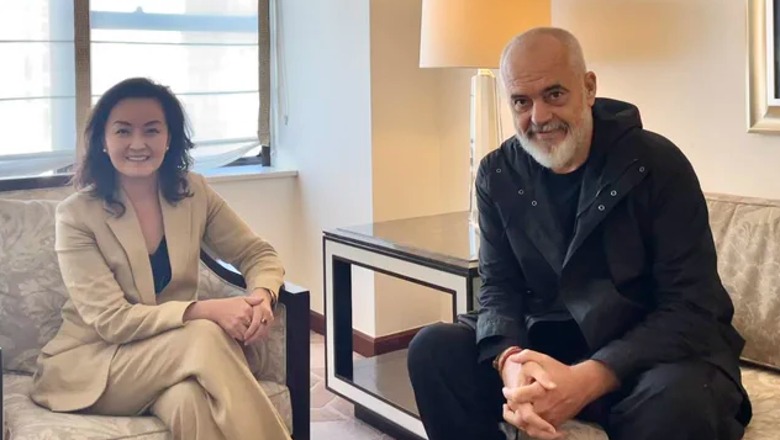 Yuri Kim takohet me Ramën në New York: E kënaqur të shihja kryeministrin shqiptar në drejtimin e debatit në KS