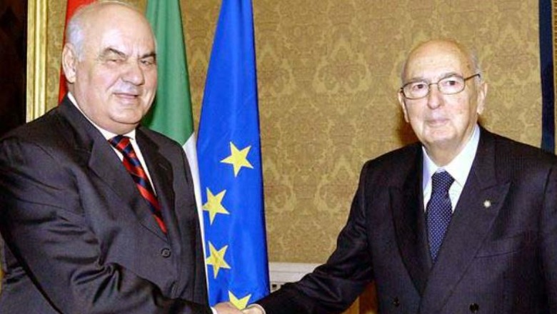 2 vizitat e Giorgio Napolitanos në Shqipëri, mesazhet ndaj politikës: Luftoni krimin e organizuar, Italia do ju mbështesë drejt BE-së