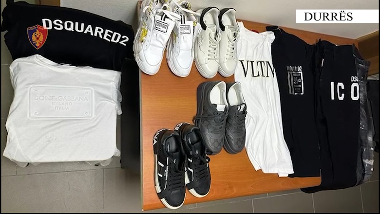 Durrës, i vjedhin 2 pako me këpucë e veshje marke me vlerë 750 mijë lekë! Arrestohen hajdutët