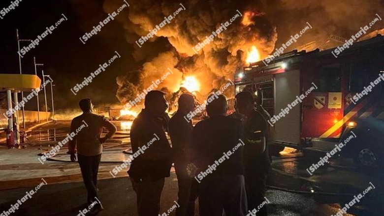 Zjarri masiv në fabrikën e bojërave në Maminas, anulohet dasma në resortin ngjitur! Ikën nusje e dhëndri e evakuohen dasmorët 