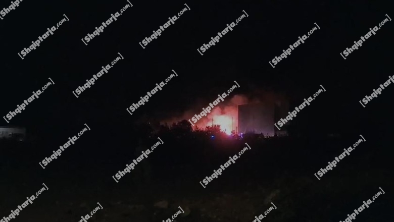 Dyshimet e para për shkakun e zjarrit masiv në fabrikën e bojërave në autostradën Tiranë-Durrës