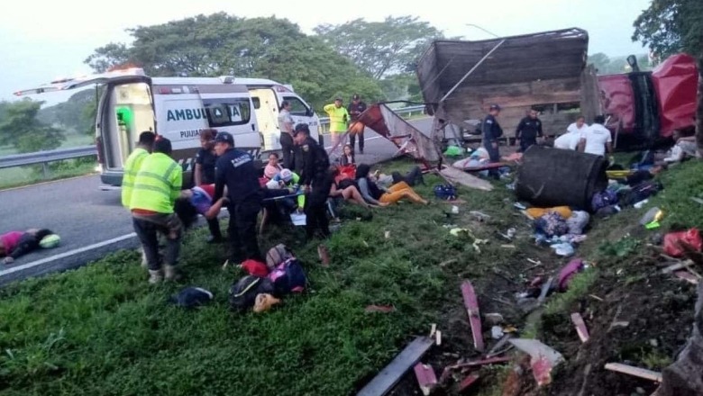 Përmbyset furgoni me emigrantë në Meksikë, 10 viktima dhe 25 të plagosur