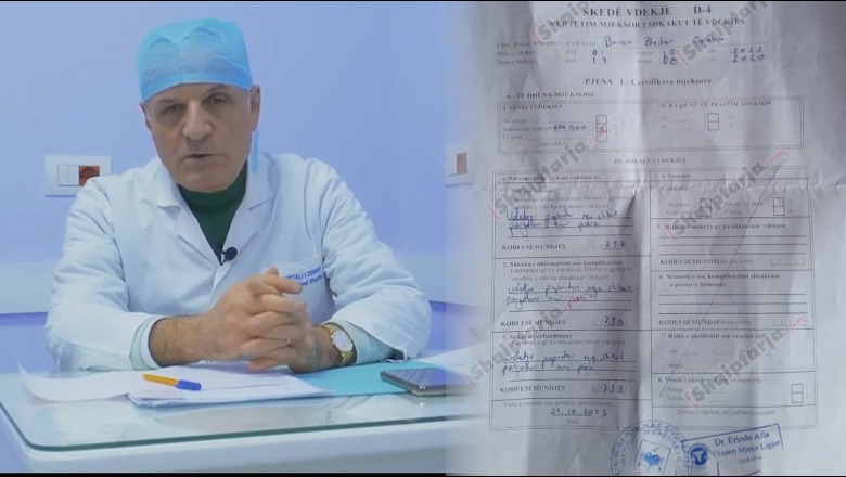 Tiranë/ 3-vjeçari humbi jetën, Report Tv siguron skedën, eksperti: Vdekje e papritur nga shkaqe të panjohura! Mjeku Xhaxho: S’ka pamje sigurie brenda klinikës, po bëheshin punime