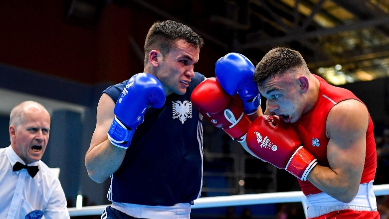 Turneu Europian/ Arjon Kajoshi mundet nga boksieri ukrainas, sot radha për dy sportistët e tjerë të Kombëtares