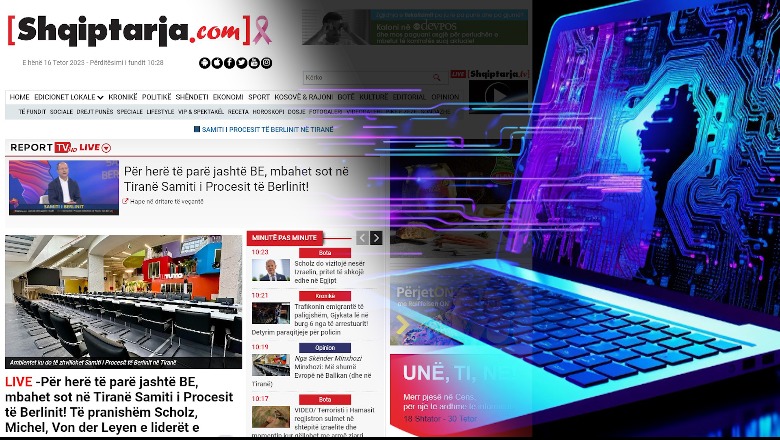 Hakerat rusë vijojnë sulmin ndaj faqes online të Shqiptarja.com dhe Report Tv për të bllokuar përcjelljen e informacionit