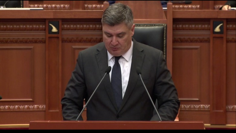 Kuvend/ Seancë e posaçme për presidentin kroat Milatoviç: Kroacia do mbështesë fuqimisht Shqipërinë në integrimin evropian