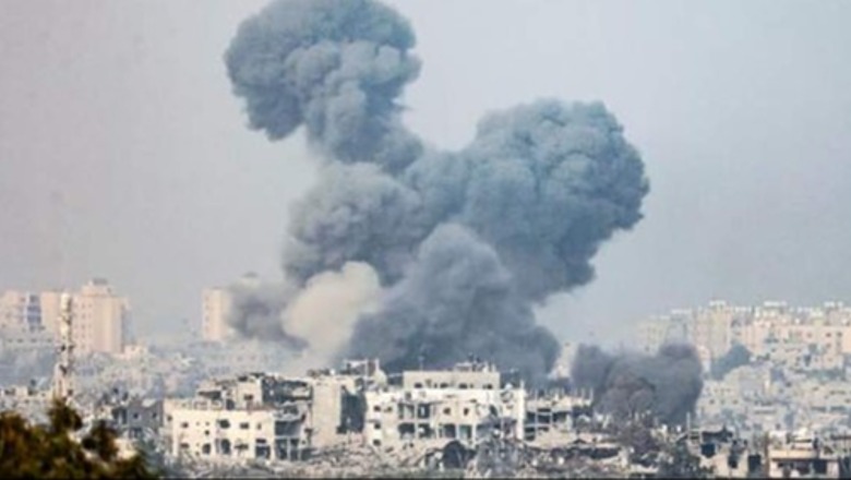 FOTO/ Pas bombardimeve, publikohen pamjet e shkatërrimit në Gazën veriore