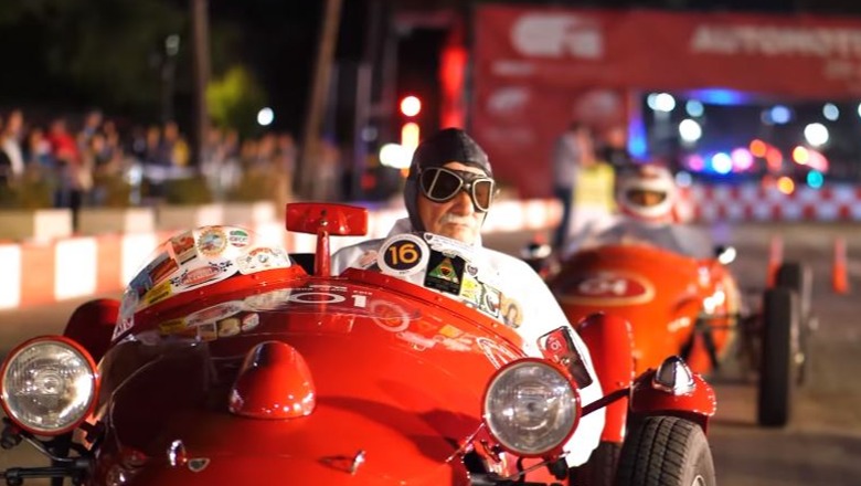 VIDEO/ Mjetet ikonike nga Old Cars Club Italia, tërheqin mijëra të pasionuar pas motorsportit në zemër të Tiranës