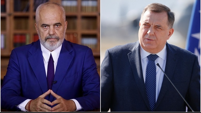 Deklarata e Dodik se Kosova dhe Mali i Zi duhet t'i bashkohen 'Serbisë së Madhe', Rama: E rrezikshme! I befasuar që partnerët tanë në BE s’kanë reaguar