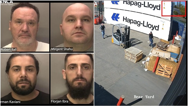 EMRAT/ Tentuan të kontrabandonin kokainë me vlerë 11 milionë paund duke e fshehur në kontejnerin me banane, dënohen dy shqiptarë në Angli  (VIDEO)