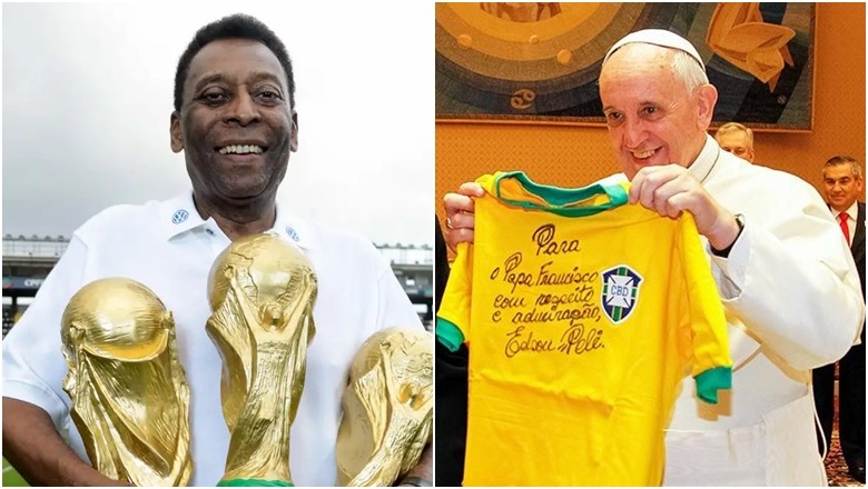 Papa Françesku s'preferon Messin dhe Maradonën: Pele, ishte një burrë i madh