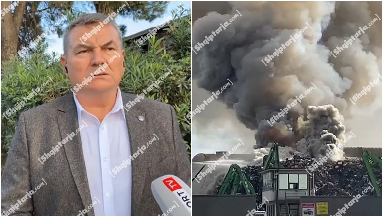 Zjarri në fabrikën 'Kurum' në Elbasan, Haki Çako flet për Report Tv: U lokalizua! Tirana më e goditura nga stuhia 