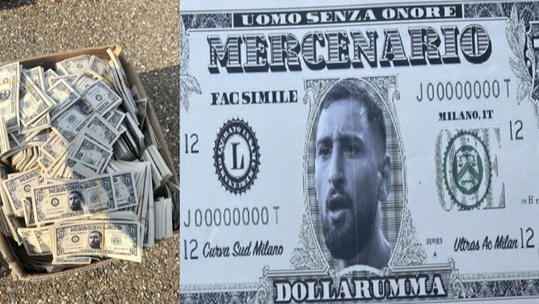 Rikthim në 'San Siro', Donnarumma-n e presin me... dollarë: Mercenar (FOTO)