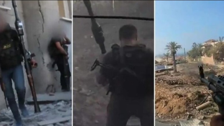 VIDEO/ Në shënjestër mjetet e blinduara të ushtrisë izraelite, Hamasi publikon pamje nga luftimet në veri të Gazës