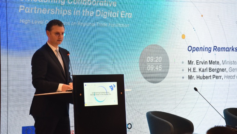 Ministri Ekonomisë në Konferencën Rajonale për Lehtësimin e Tregtisë: Shqipëria, përparim në digjitalizimin e shërbimeve për biznesin