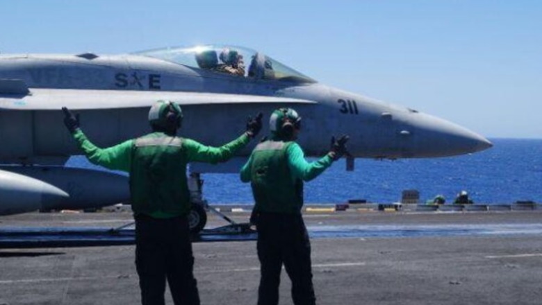 Avioni ushtarak amerikan rrëzohet në Detin Mesdhe, raportohet për 5 të vdekur