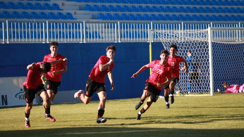 Fitorja e parë në tre ndeshjes, Kombëtarja U-17 mund Malin e Zi! E mbyllim në vendin e tretë