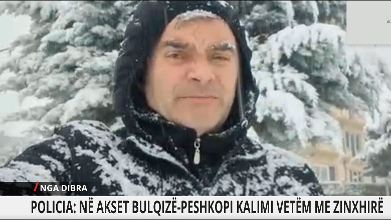 VIDEO/ Gazetari i Report Tv raporton i mbuluar nga bora!  By Passi i Qafës së Murrizit i bllokuar! Në makina ka dhe fëmijë