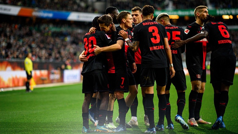 Bundesliga/ Leverkusen marshon drejt titullit, mund 0-3 Bremen! Dortmund fiton me Gladbach, Wolfsburg 'kafshon' Leipzig