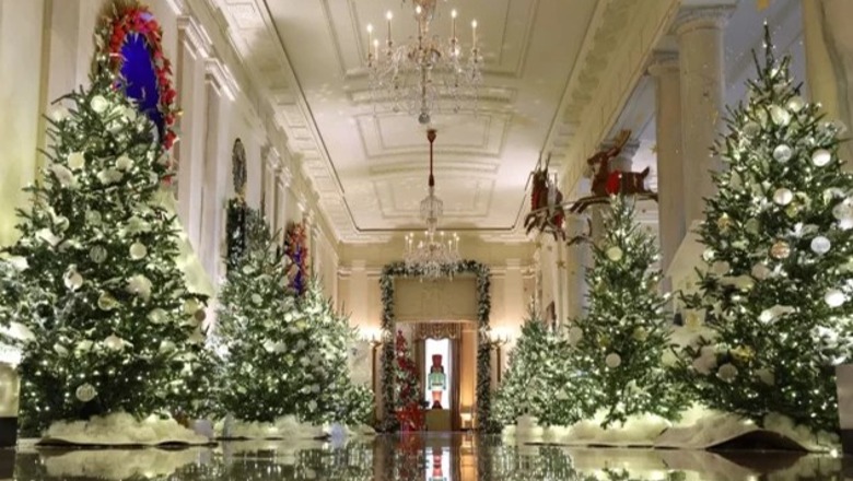 FOTO+VIDEO/ 98 pemë Krishtlindjesh dhe më shumë se 142 mijë drita! Zonja e Parë Jill Biden zbulon dekorimin e festave të Shtëpisë së Bardhë 