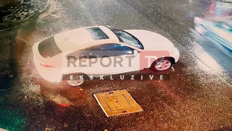 Report TV siguron FOTO-n e ‘BMW’-së me të cilën u larguan 3 grabitësit e argjendarisë në Kamëz