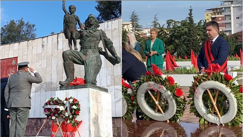 Dita e Çlirimit, homazhe në Varrezat e Dëshmorëve të Kombit në Fier e Lushnjë