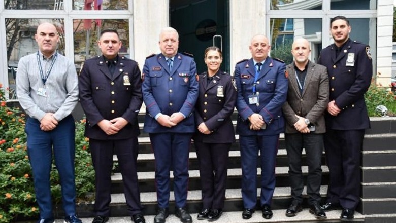 Vocaj takim me policë me origjinë shqiptare, pjesëtarë të “Ilyrian Society” në New York