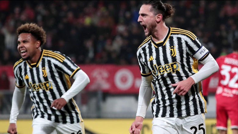 Juventusi mund 2-1 Monzën dhe merr kryesimin e Serie A! Gatti heroi bardhezi, nesër supersfida Napoli-Inter