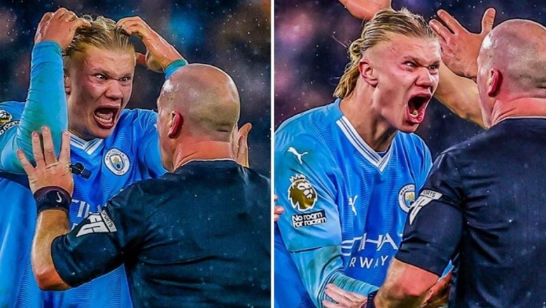 VIDEO/ Arbitri mori vendim kundër City-t në momentin final, Erling Haaland bën reagimin për të cilin mund të ndëshkohet