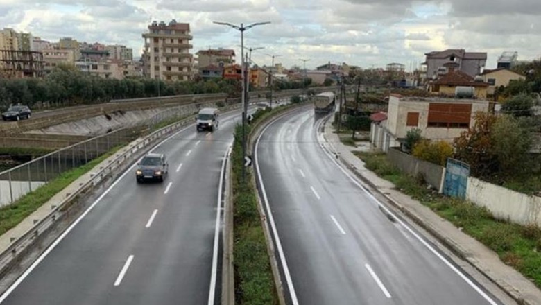 FOTO/ Përfundon sinjalistika në aksin nyja e Shkozetit-mbikalimi i Plepave në Durrës, Rama: Lehtësohet ndjeshëm qarkullimi