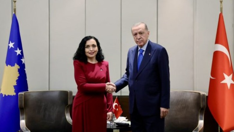 Osmani vizitë në Turqi, takohet me Erdoganin: E falenderova për mbështetjen e fuqishme ndaj Kosovës