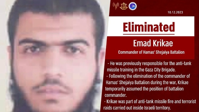 Izraeli: Kemi vrarë komandantin e batalionit të Hamasit 