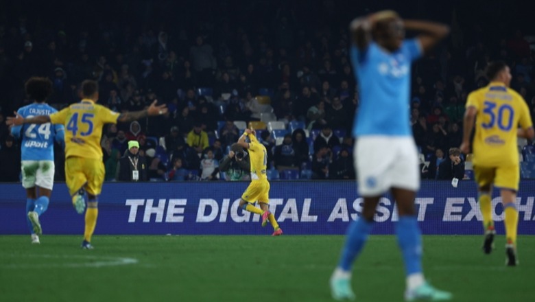 Napoli eliminohet nga Kupa e Italisë, Frosinone e turpëron 0-4 në 'Maradona'