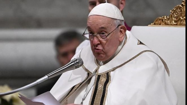 Papa Françesku: Zemra jonë është në Betlehem, bota po shkatërrohet gjithnjë e më shumë nga luftërat