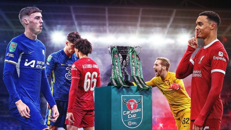 VIDEO/ Barazimi dërgon të kuqtë në finale, Liverpool diskuton trofeun e Carabao Cup me Chelsean
