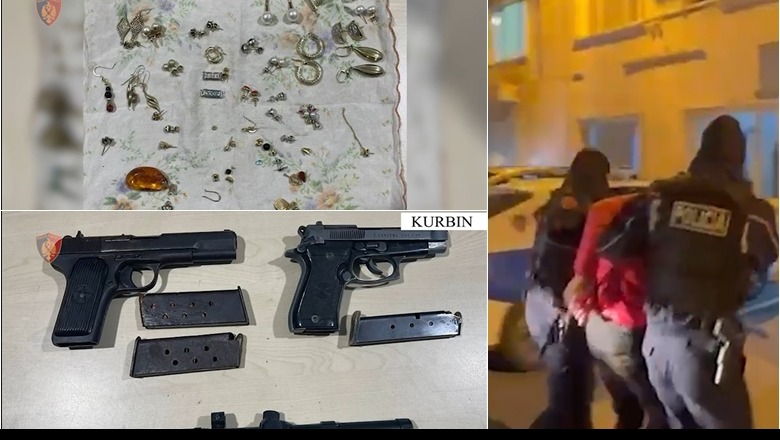 EMRAT/ Gjenden armë, dylbi për snajper e targa të vjedhura në Kurbin, arrestohet 25-vjeçari, në kërkim i ati