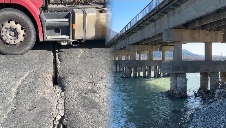 Ura e vjetër mbi lumin Mat rrezikon shembjen! ARRSH injoron kërkesën e prefekturës