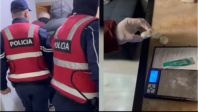 Operacioni ‘Astiri’ në Tiranë, u gjetën 1.5 kg kokainë në banesë, policia arreston 2 persona! Në kërkim bashkëpunëtori i tyre (EMRAT)