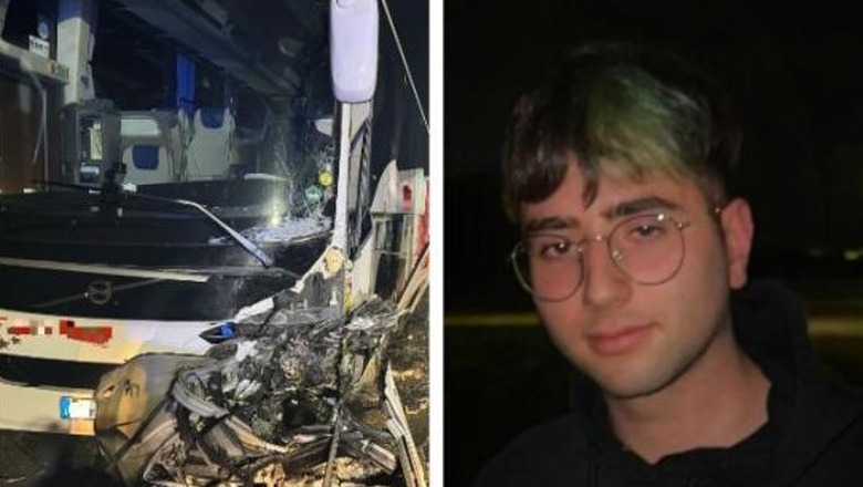 EMRI+FOTO/ U fut në korsinë e gabuar dhe makina e tij u përplas me një furgon, humb jetën 22-vjeçari shqiptar në Itali