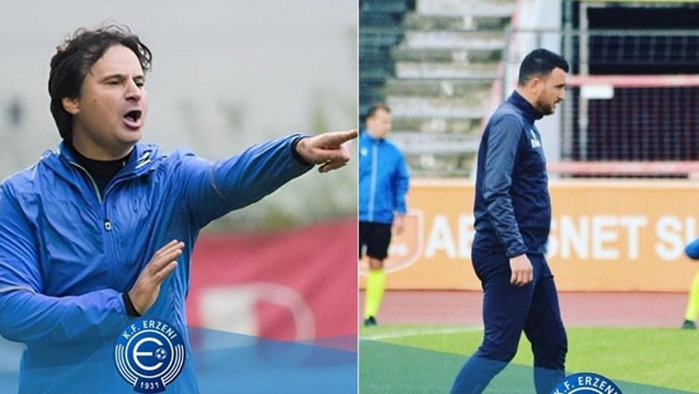 Zyrtare/ Erzeni prezanton Skerdi Bejzaden si trajner, emëron Deliallisin në pozicion të ri! 'Arusha' debuton kundër Tiranës