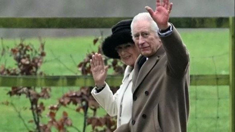 FOTO/ I qetë dhe i buzëqeshur, Mbreti Charles shfaqet në publik për herë të parë që nga diagnostifikimi me kancer