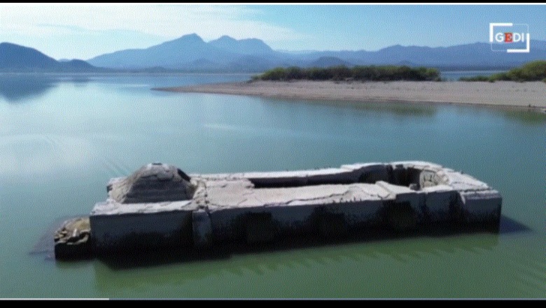 Meksikë, kisha e zhytur në ujë rishfaqet në sipërfaqe! Për popullatën është ogur i keq (VIDEO)