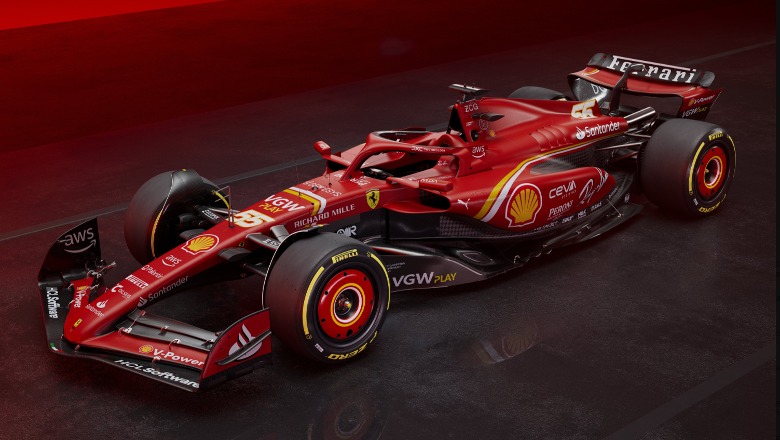 VIDEO/ Ferrari ndez motorët, prezanton makinën e re SF-24 dhe kërkon ti rikthehet lavdisë në Formula 1