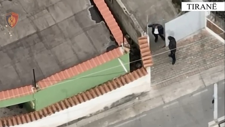 Tiranë/ Po shkëmbenin drogë, droni i policisë ‘kap’ në flagrancë dy vëllezërit në Allias (EMRAT)